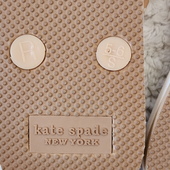 Kate Spade nude dot slipper sandal US 6B New - Picture 5 of 6